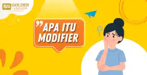 modifier dalam bahasa inggris