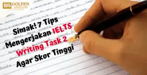 Tips Mengerjakan IELTS Writing Task