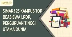 25 Daftar Kampus LPDP