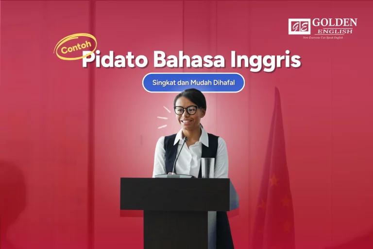 Contoh Pidato Bahasa Inggris