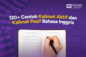 kalimat aktif bahasa inggris