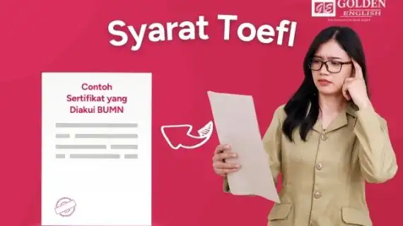 Syarat TOEFL BUMN untuk RBB Tahun 2026