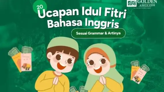 20 Ucapan Idul Fitri Bahasa Inggris 2026 dan Artinya