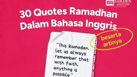 30 Quotes Ramadan dalam Bahasa Inggris beserta Artinya