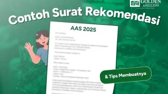 Contoh Surat Rekomendasi AAS 2025 dan Tips Membuatnya