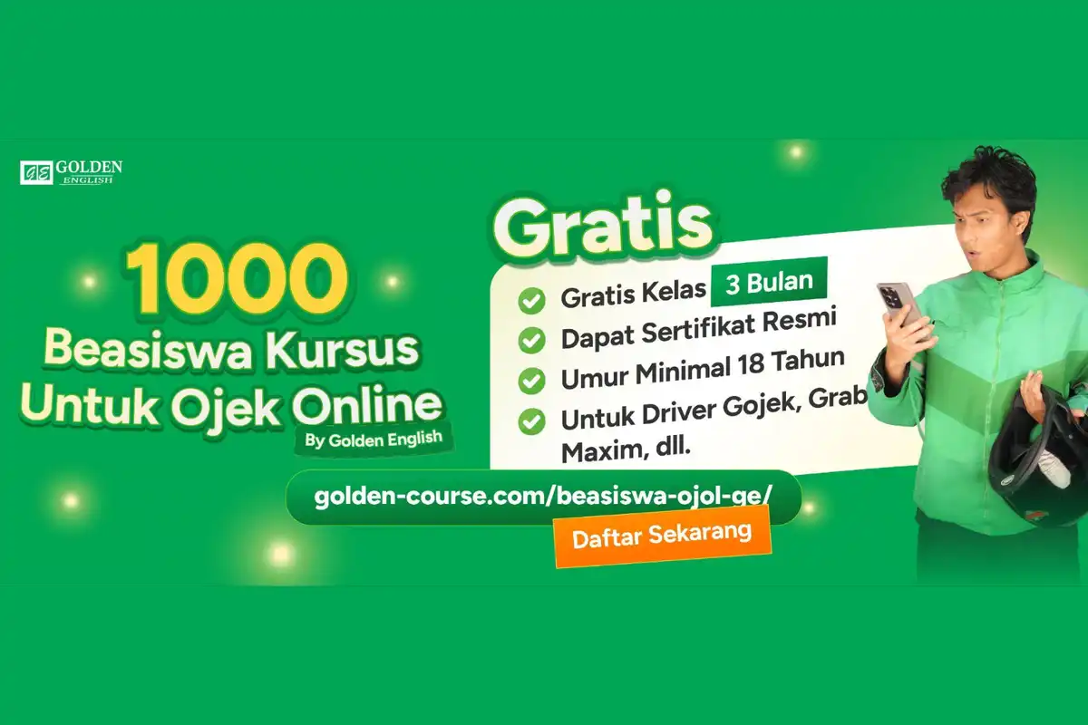 Golden Mission Program - Anak-anak belajar di bawah jembatan Ciputat