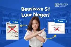 Beasiswa S1 Luar Negeri tanpa TOEFLIELTS