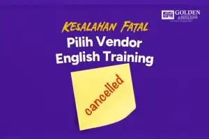 10 Kesalahan Fatal Pilih Vendor English Training