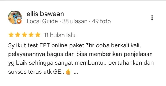 Testimoni alumni GE-EPT