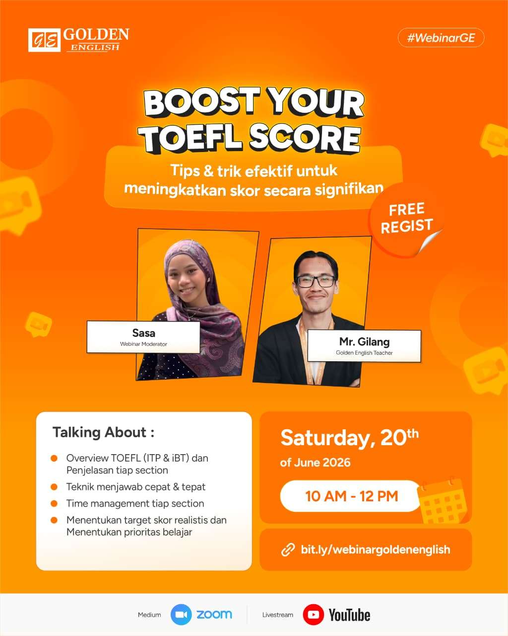 Boost Your TOEFL Score - Webinar Golden English